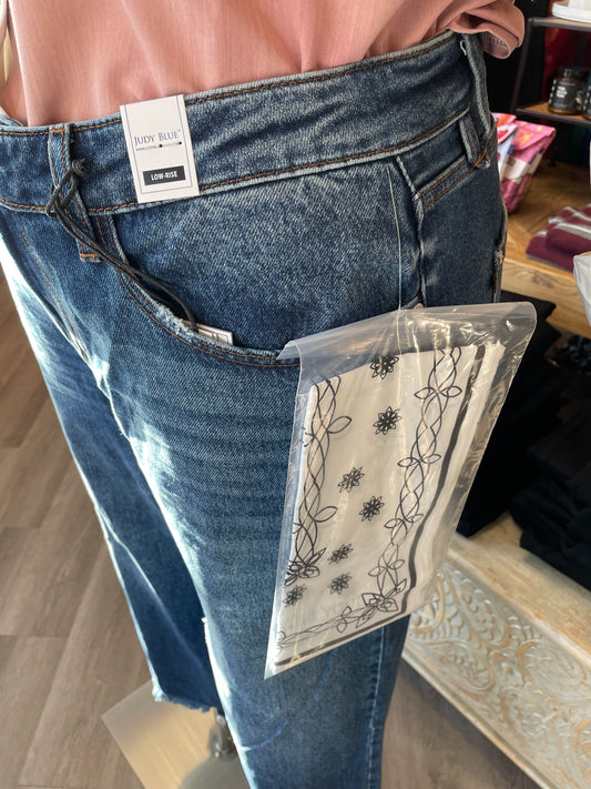 Plus Judy Blue Low Rise Wilhelmina Baggy Jeans