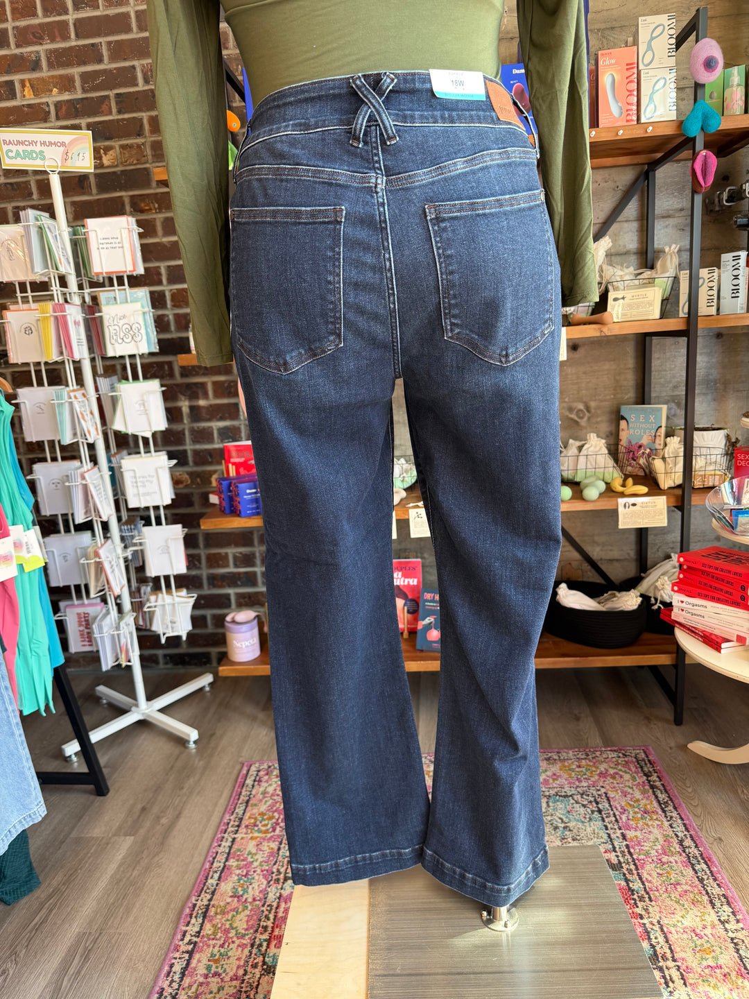 Plus Size Judy Blue High Waist Trouser