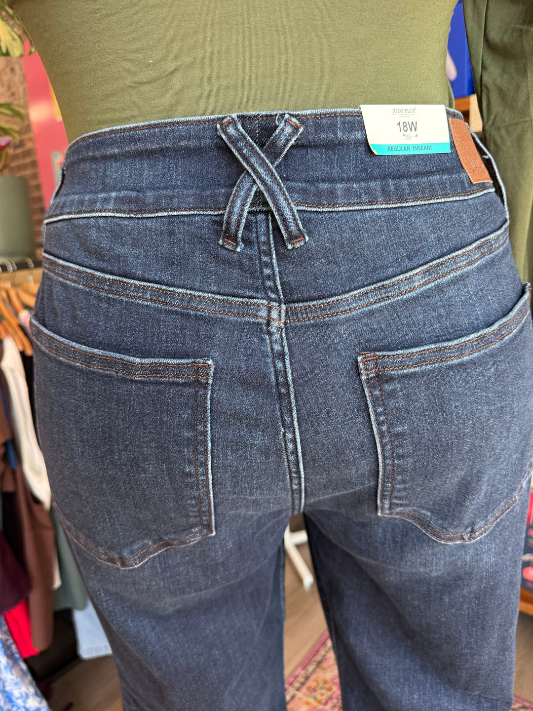Plus Size Judy Blue High Waist Trouser