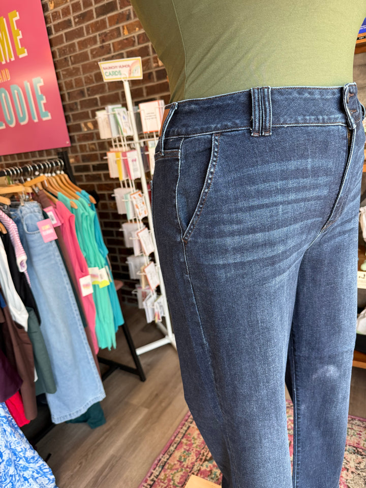 Plus Size Judy Blue High Waist Trouser