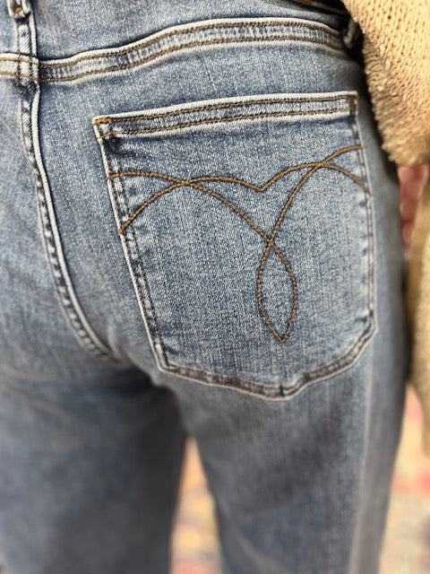 Judy Blue PLUS Wide Leg JB82684MD