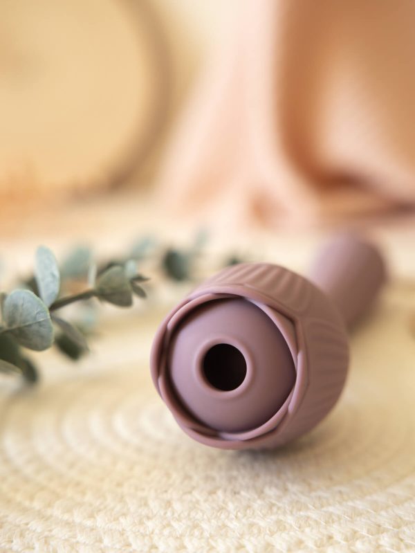The Natural Love Company - Lovage- Dual Rose Suction Vibrator