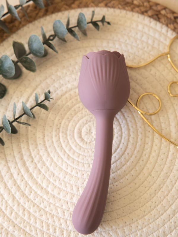 The Natural Love Company - Lovage- Dual Rose Suction Vibrator