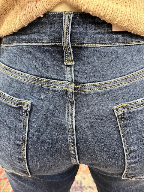 PLUS JB82368DK Mid-Rise Cuffed Boyfriend