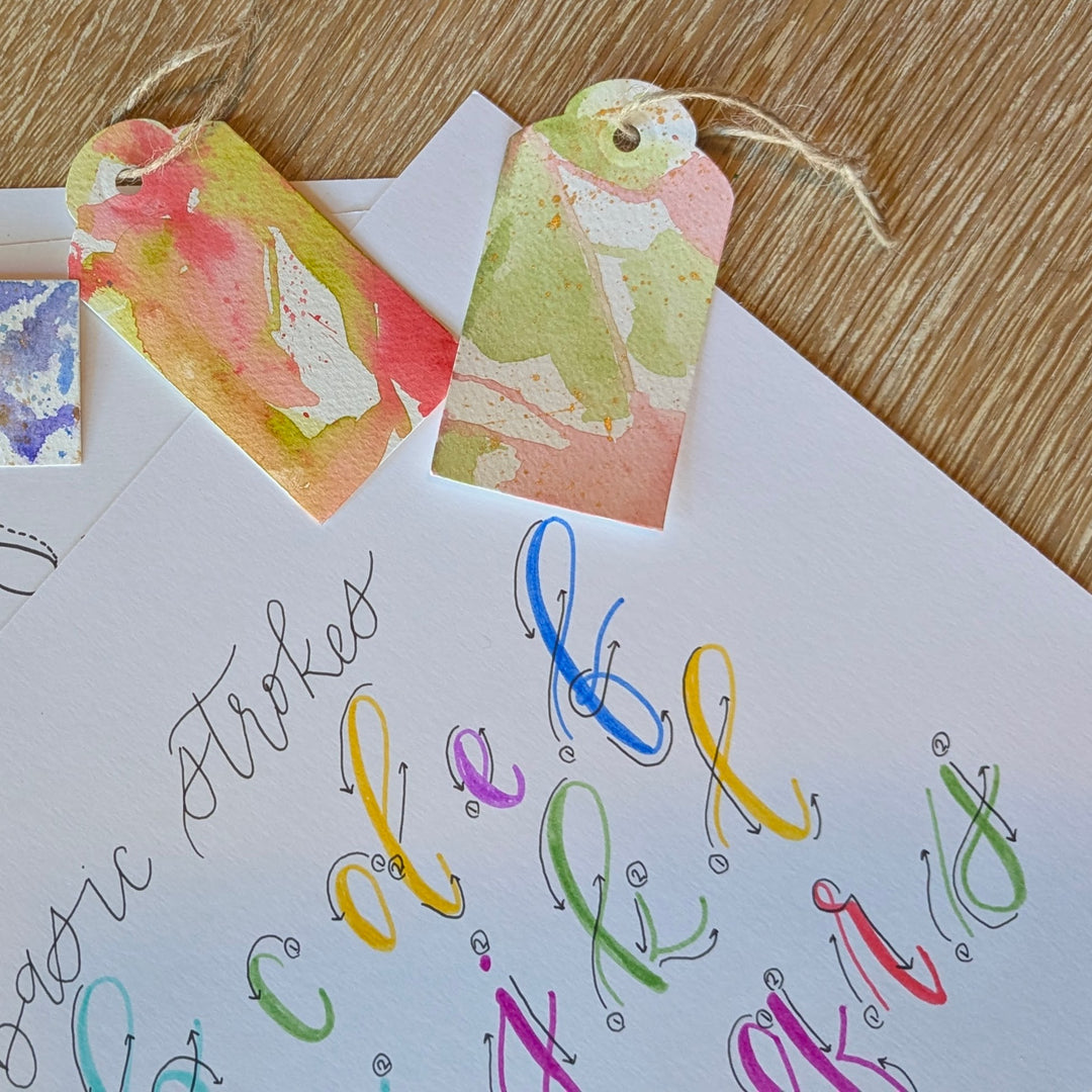 Intro to Hand Lettering- Personalized Gift Tags- December 5th 7-9PM