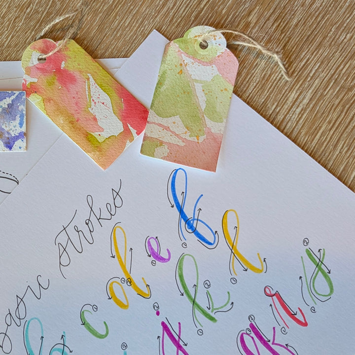 Intro to Hand Lettering- Personalized Gift Tags- December 5th 7-9PM