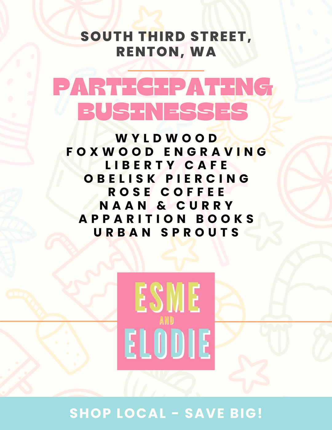 Downtown Renton Summer Sidewalk Sale