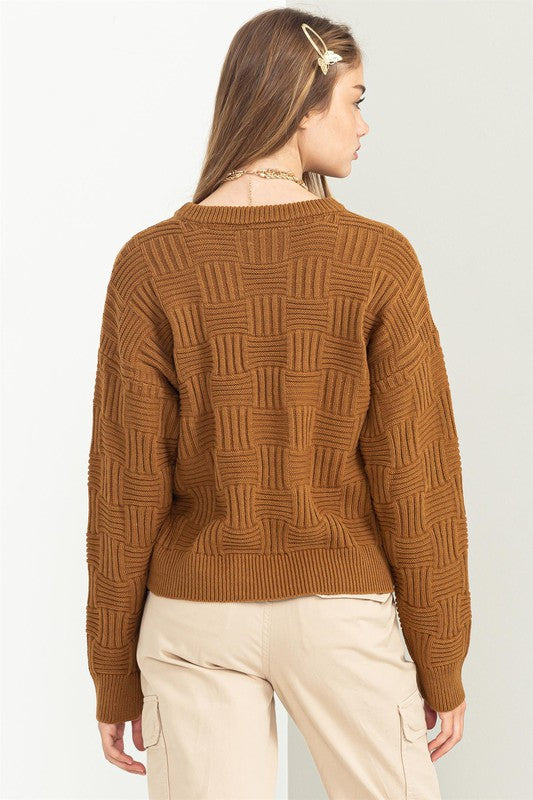 HYFVE Women's Sweater - Brown