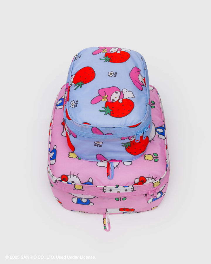 BAGGU- Packing Cube Set Hello Kitty and Friends Floral