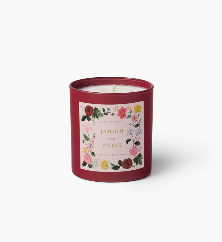 Rifle Paper Co. - Dahlia Jardin de Paris 9 oz Glass Candle