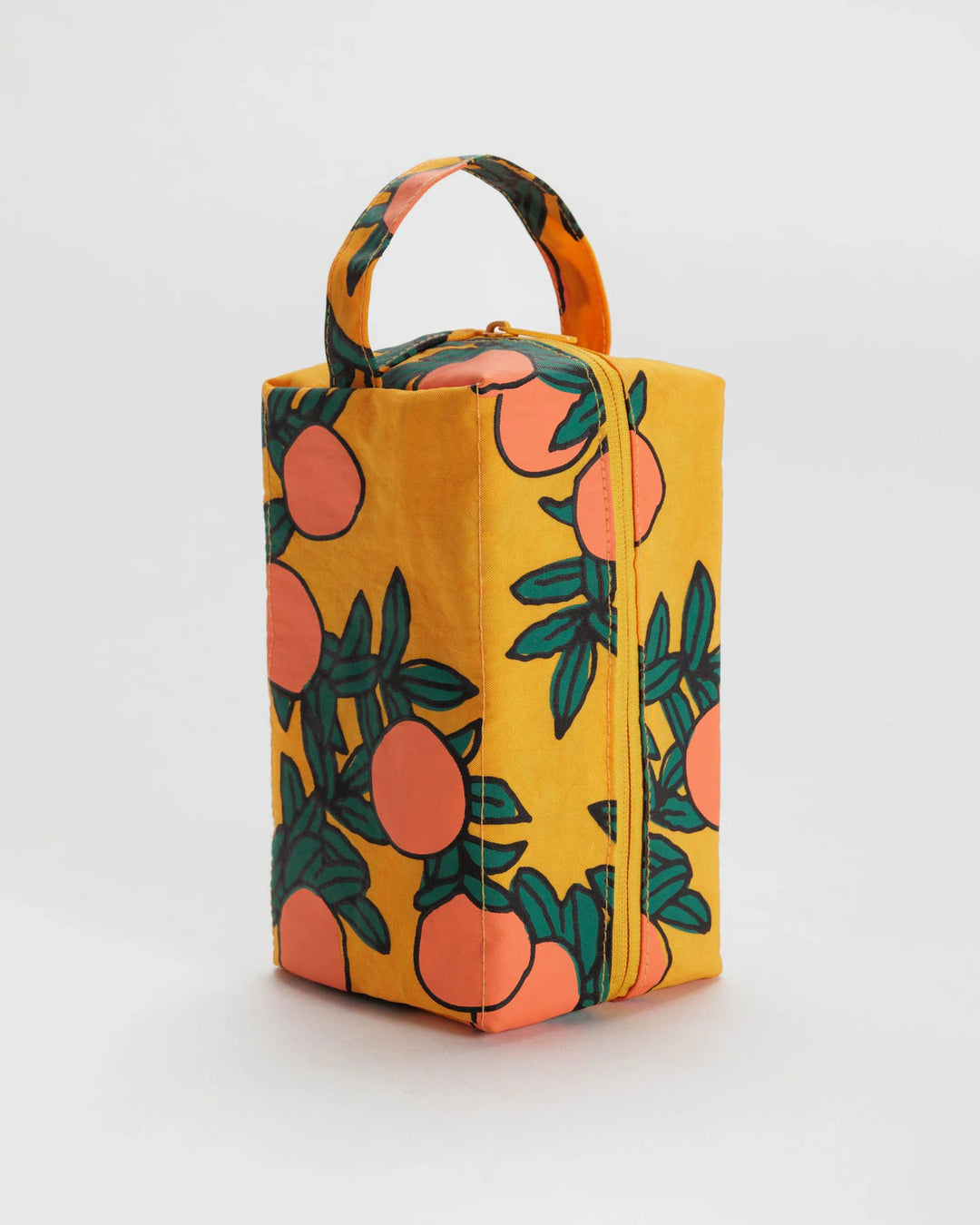 BAGGU- Dopp Kit Nylon Toiletry Bag in Orange Tree