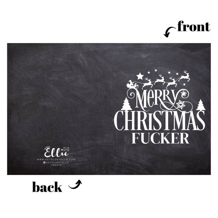 As Told By Ellie - Merry Christmas Fucker