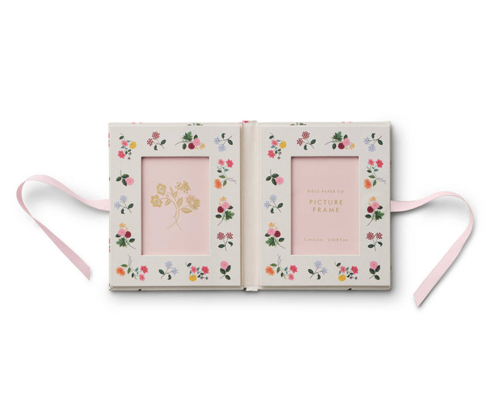 Rifle Paper Co. - Ditsy Dahlia Folio Paper Wrapped Picture Frame