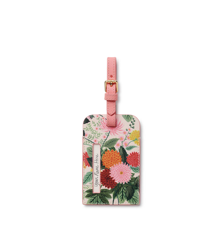 Rifle Paper Co. - Dahlia Luggage Tag
