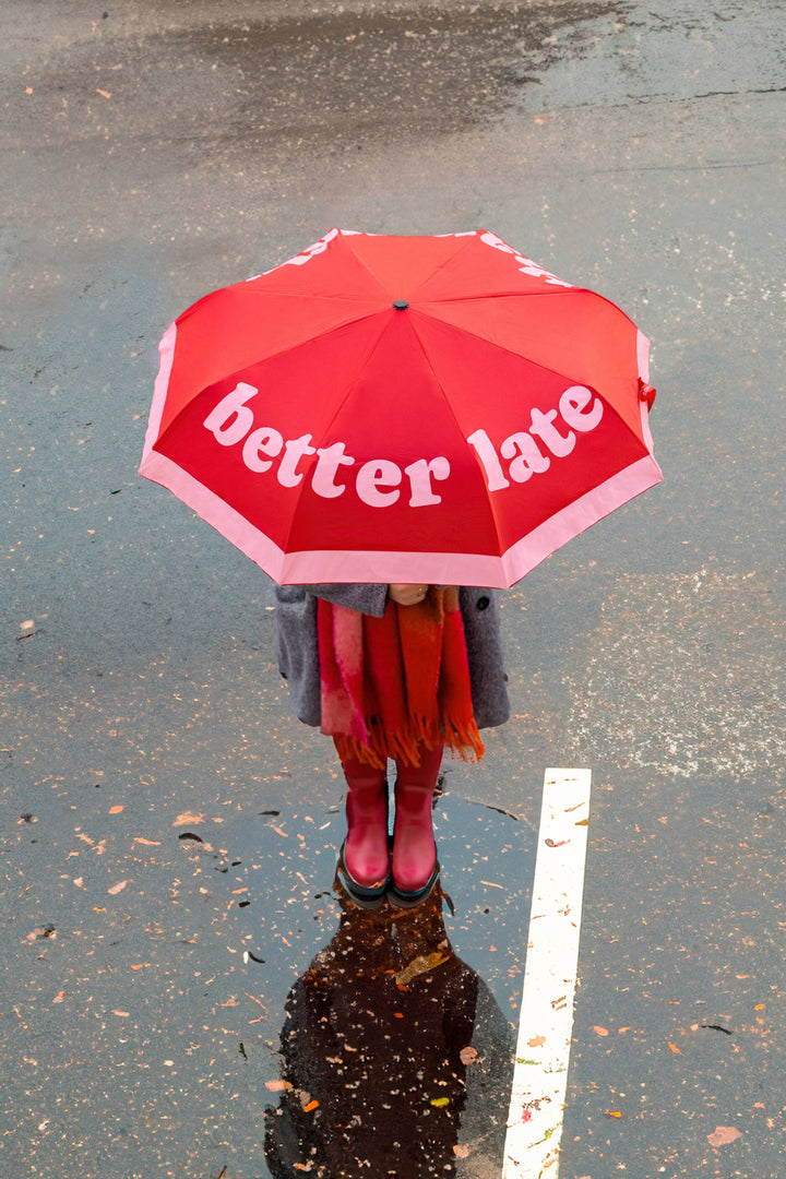 Fisura - Foldable umbrella "better late than ugly"