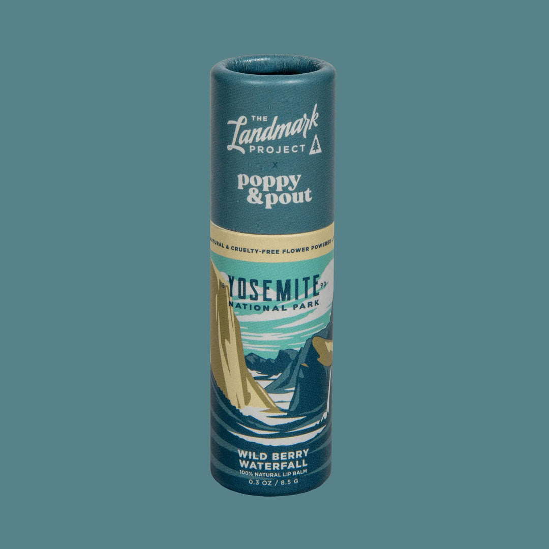 Poppy & Pout - The Landmark Project, Lip Balm, Yosemite Wild Berry Waterfall