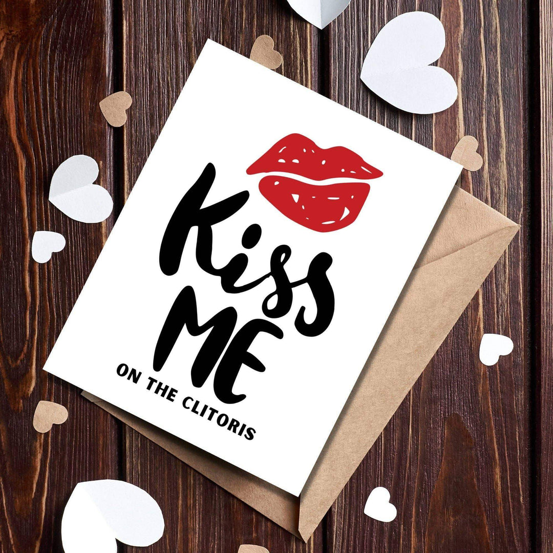As Told By Ellie - Kiss Me On The Clitoris Card - Esme and Elodie