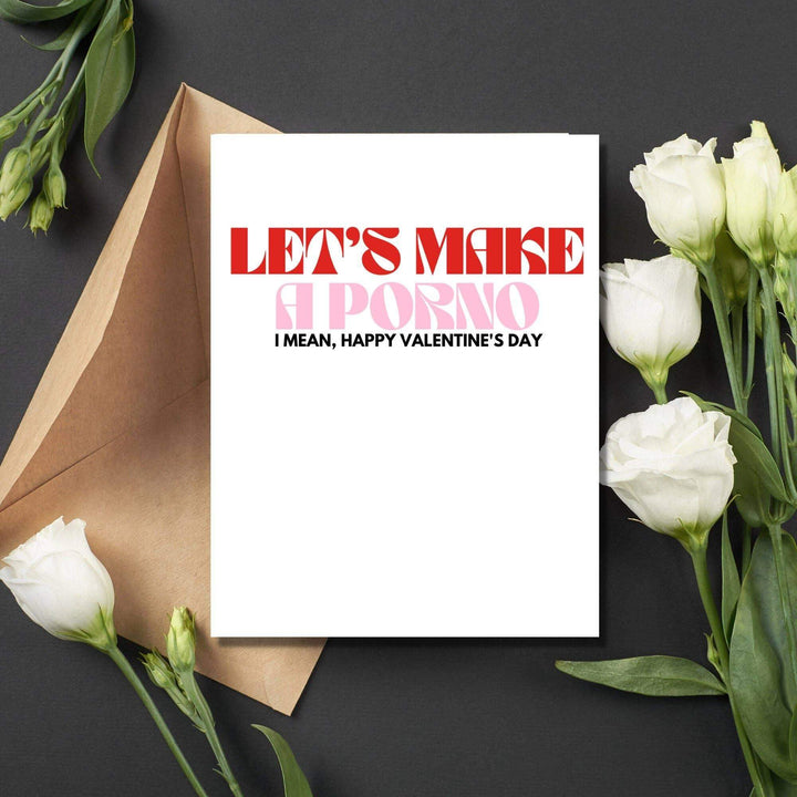 As Told By Ellie - Let's Make a Porno I Mean, Happy Valentine's Day Card - Esme and Elodie