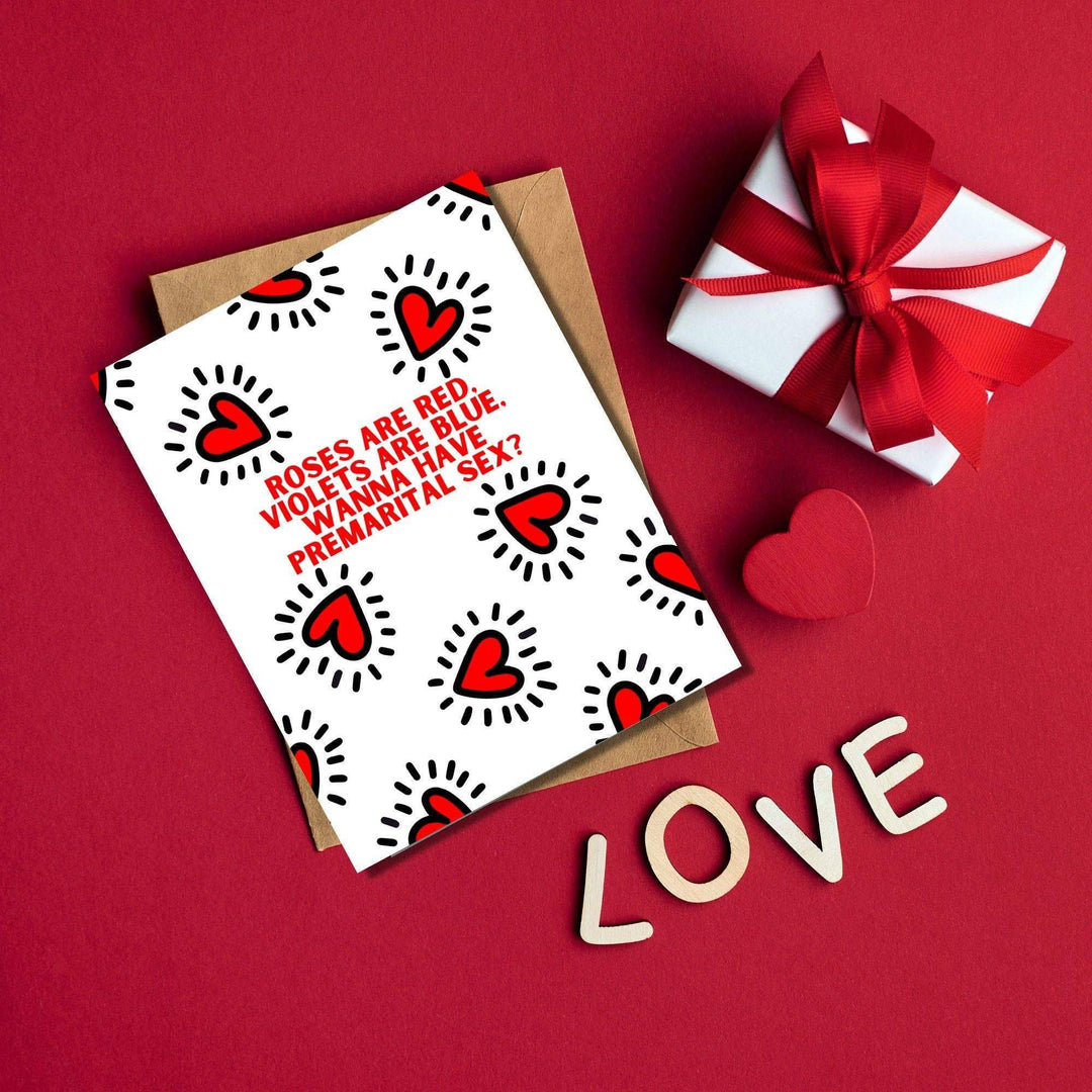 As Told By Ellie - Premarital Sex Valentine's Day Card - Esme and Elodie