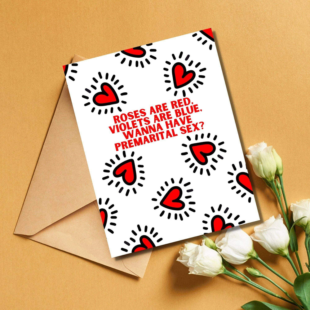 As Told By Ellie - Premarital Sex Valentine's Day Card - Esme and Elodie