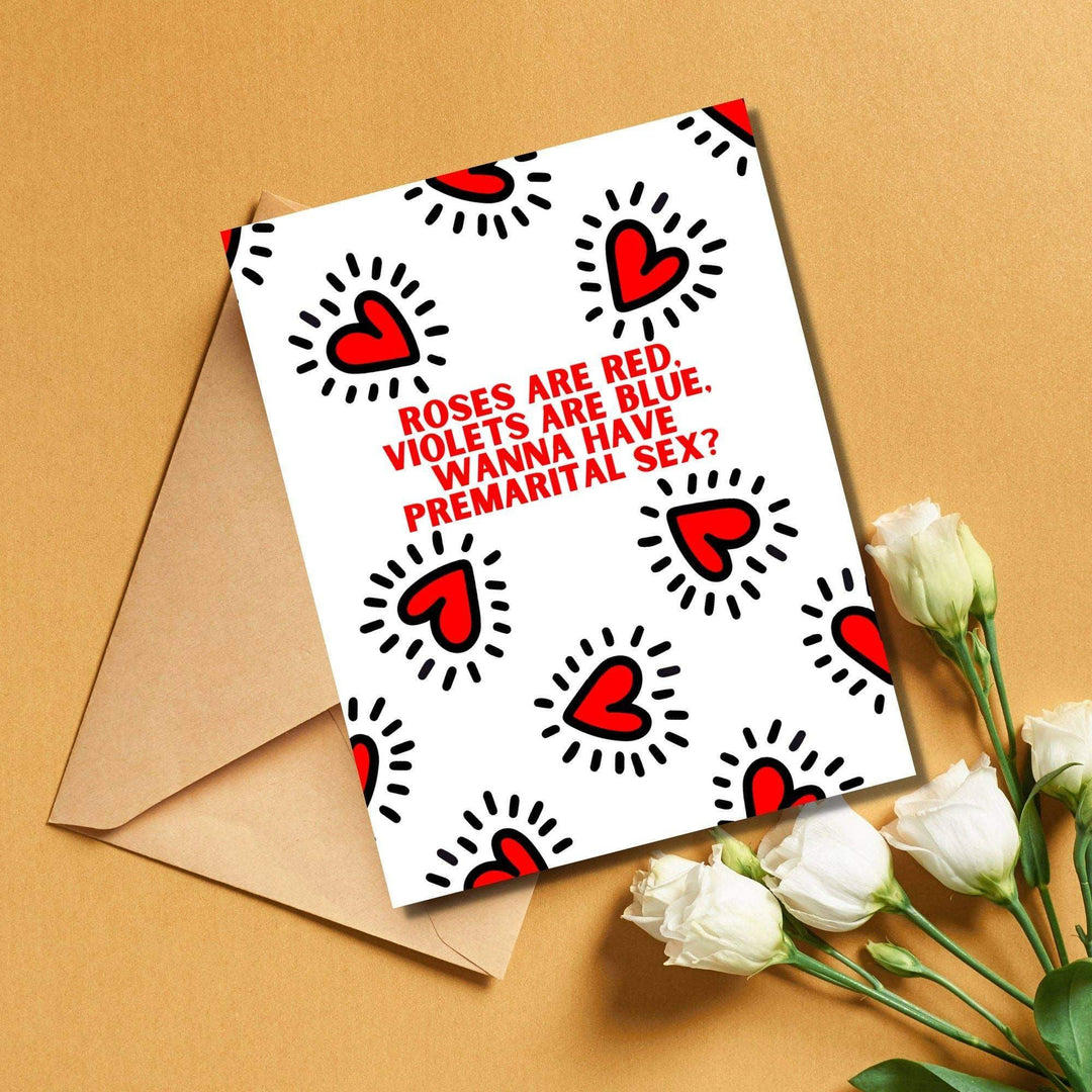 As Told By Ellie - Premarital Sex Valentine's Day Card - Esme and Elodie