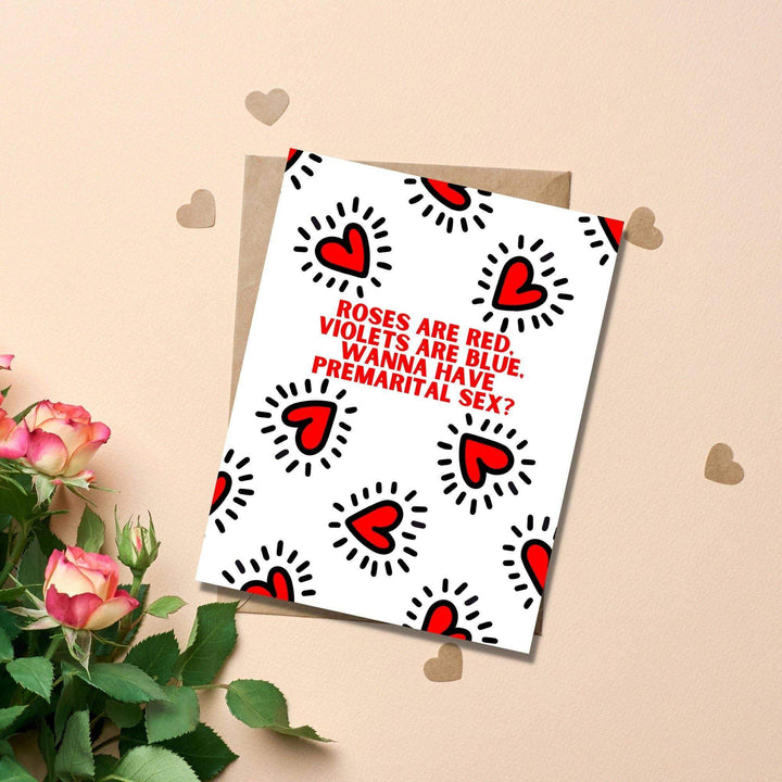 As Told By Ellie - Premarital Sex Valentine's Day Card - Esme and Elodie