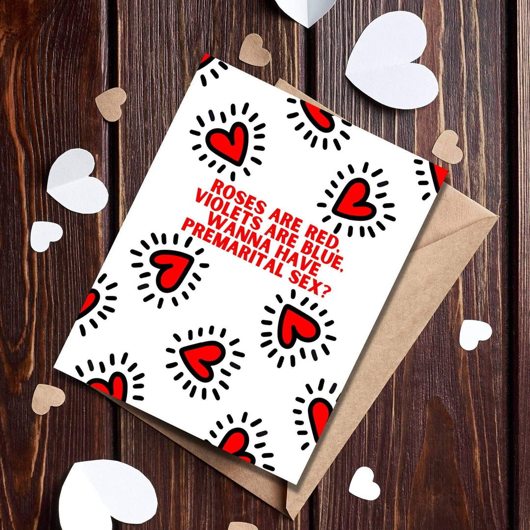 As Told By Ellie - Premarital Sex Valentine's Day Card - Esme and Elodie