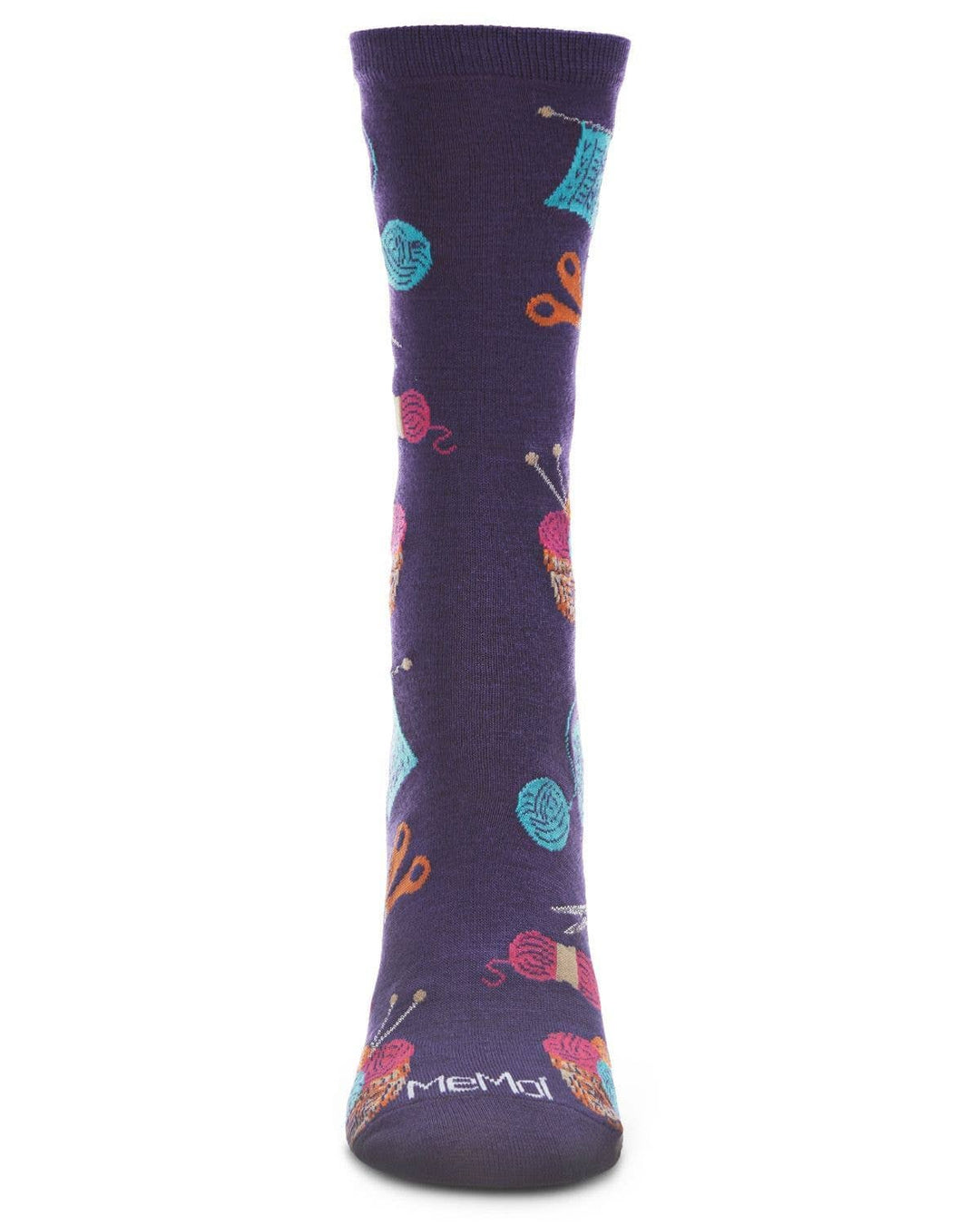 Infinity Classics International Inc. - Knitting Bamboo Blend Crew Socks: Blackberry Cordial / 9-11