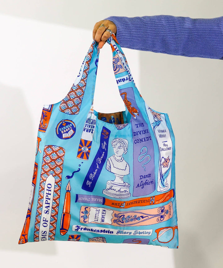Yellow Owl Workshop - Bookbag Art Sack® - Eco-Friendly Reusable Book Lovers Tote