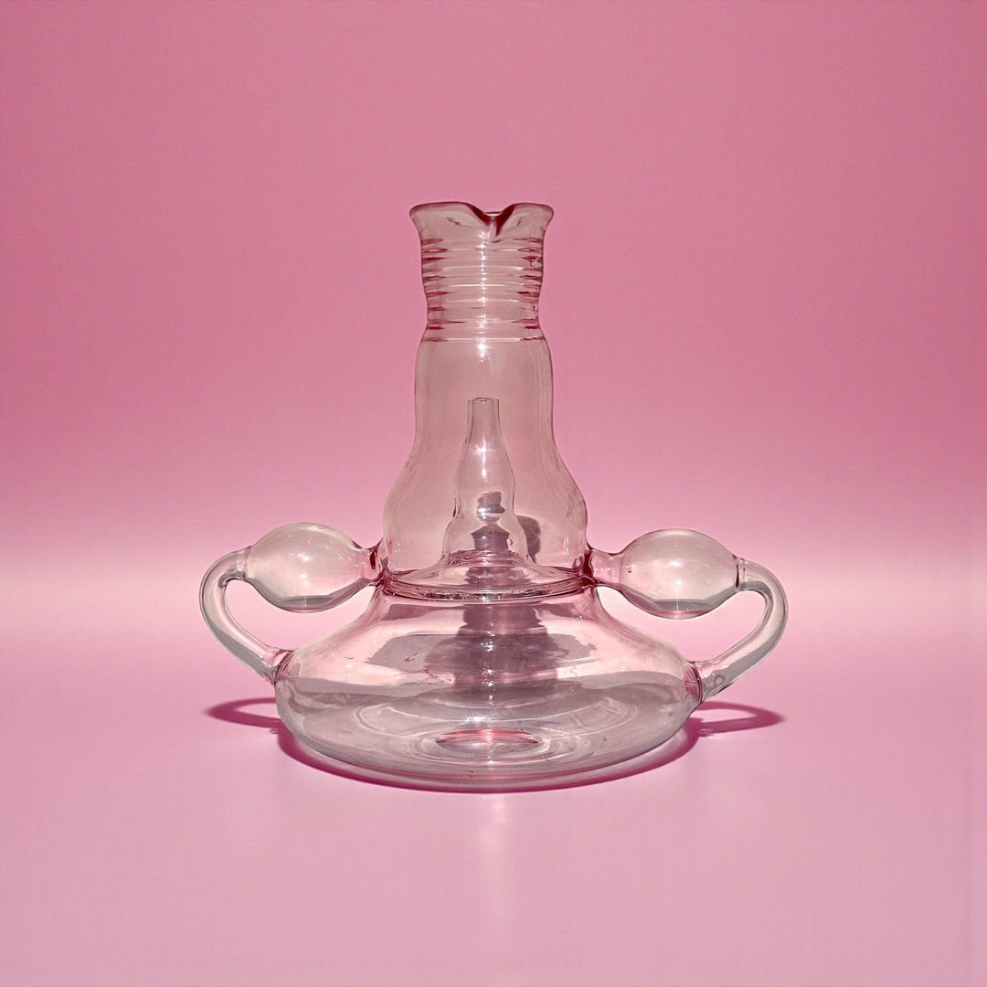 Rose Tinted Uterus Wine Decanter
