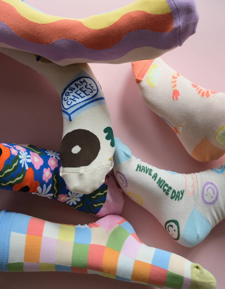 Idlewild Co. - Snakes 100% Cotton Women's Crew Socks