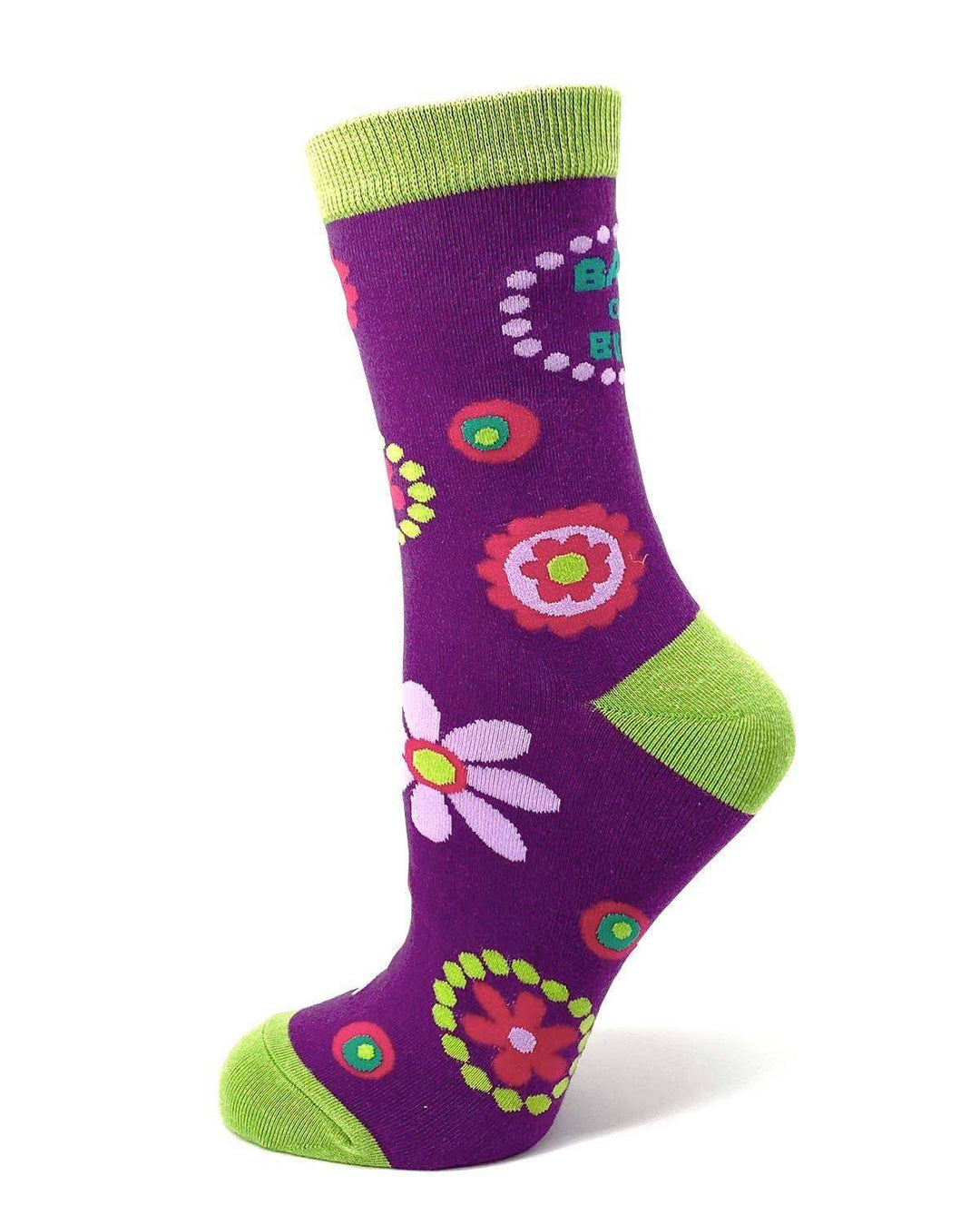 Fabdaz - Back OFF Bitch Ladies' Novelty Crew Socks