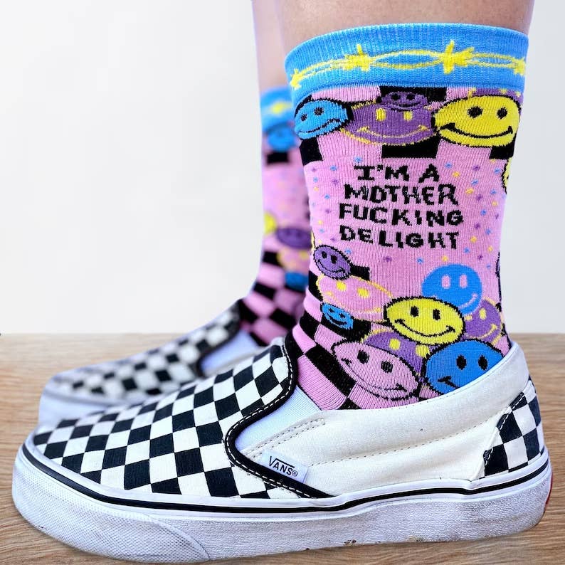 Mother Fucking Delight Women's Crew Socks