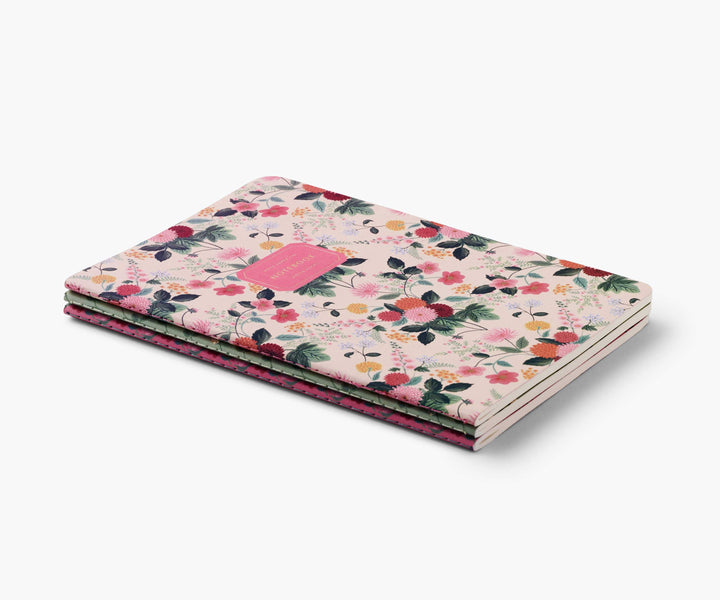 Rifle Paper Co. - Assorted Set of 3 Dahlia Notebooks