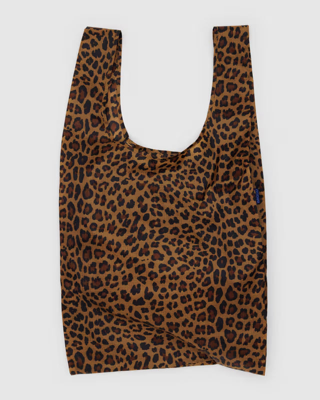 BAGGU- Big Reusable Shopping Bag Leopard