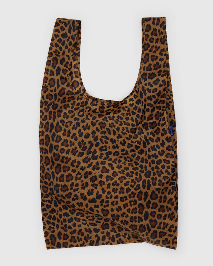 BAGGU- Big Reusable Shopping Bag Leopard