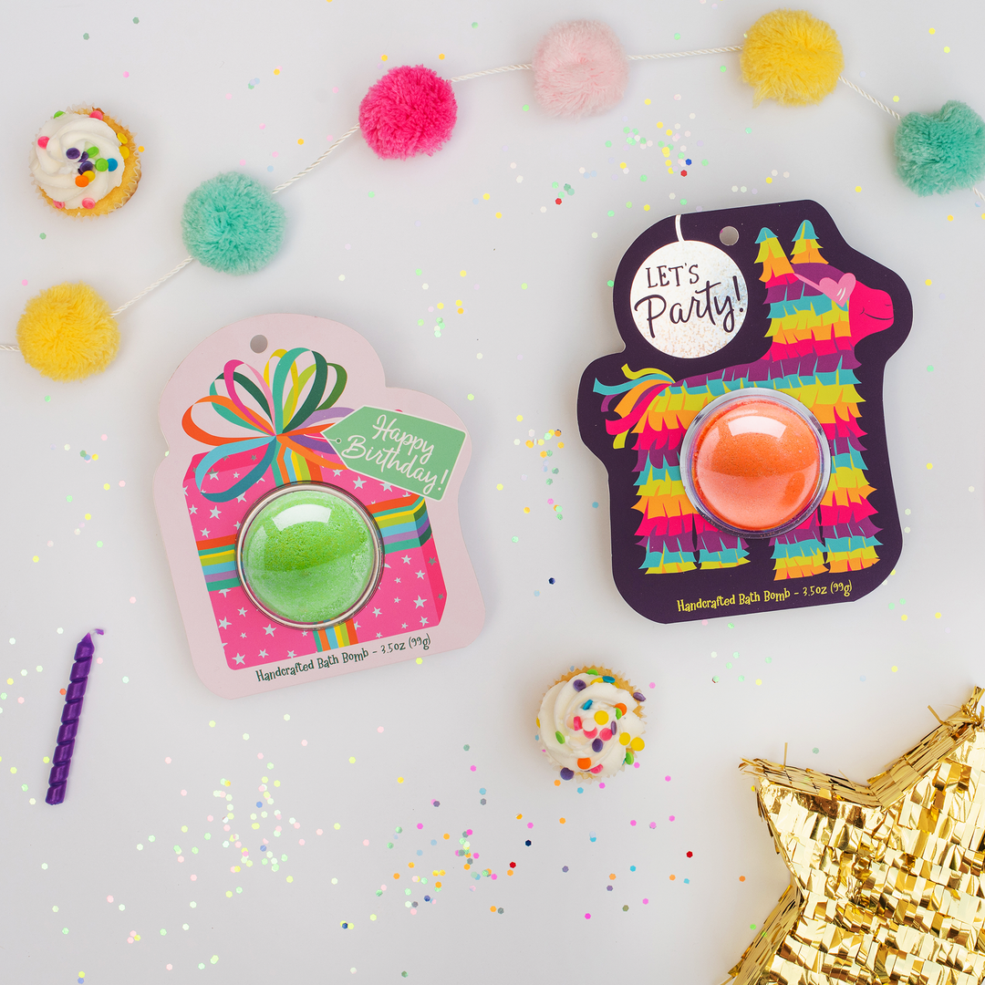 Cait + Co - Happy Birthday Present Clamshell Bath Bomb
