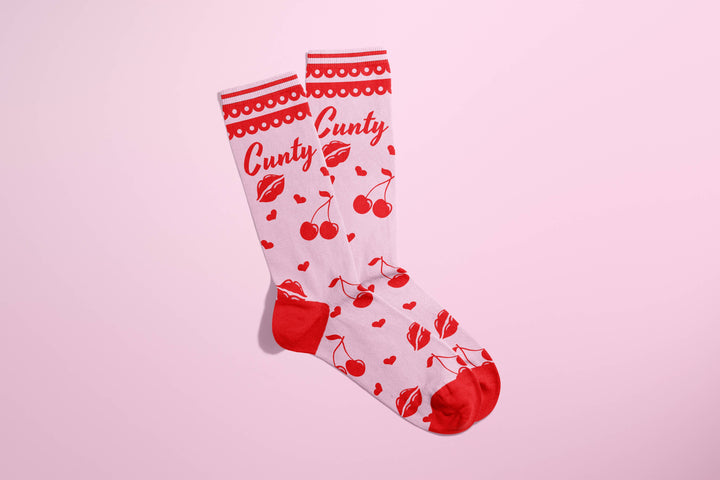FUN CLUB - Cunty Socks (funny sock, rude sock, funny gifts