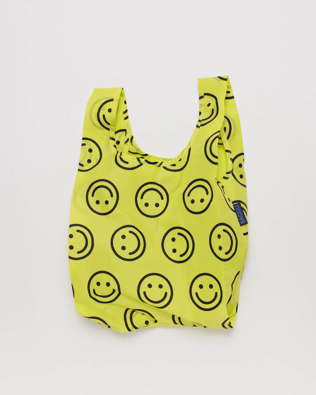 BAGGU- Baby Reusable Shopping Bag Yellow Happy