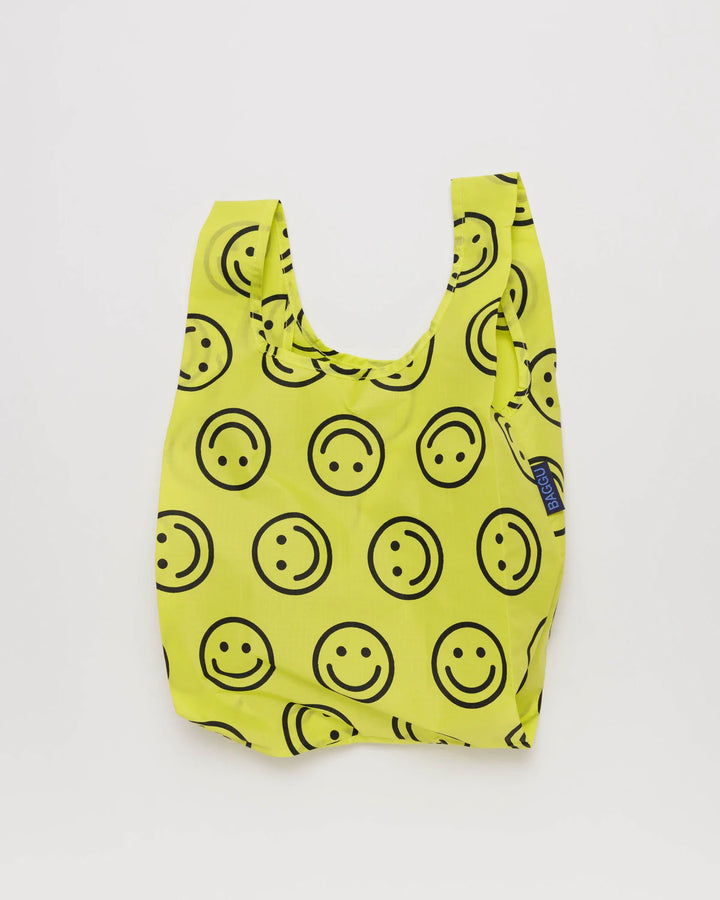 BAGGU- Baby Reusable Shopping Bag Yellow Happy