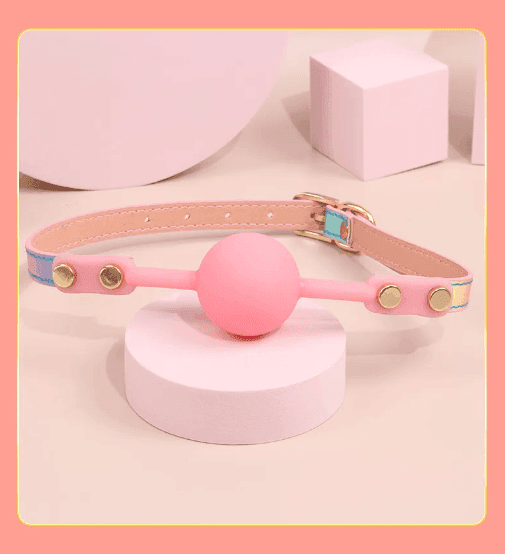 BDSM Silicone Ball Gag - Esme and Elodie