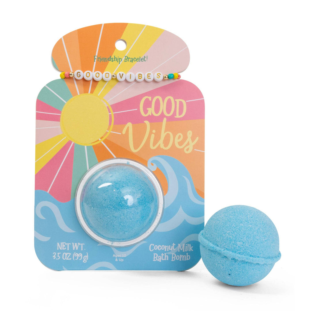 Cait + Co - Friendship Bracelet Bath Bomb - Good Vibes | Forever Young Collection
