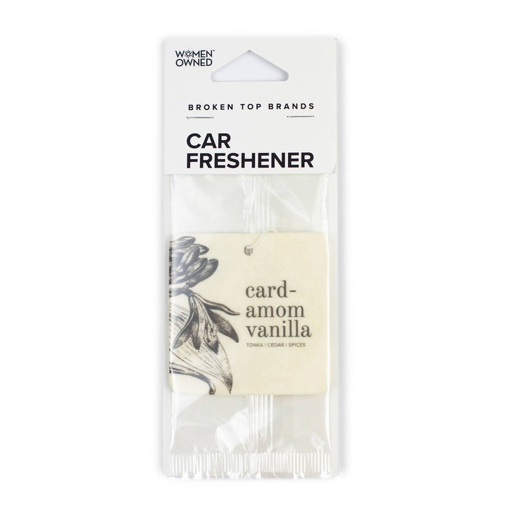 Broken Top Brands - Cardamom Vanilla - Car Fresheners - Esme and Elodie