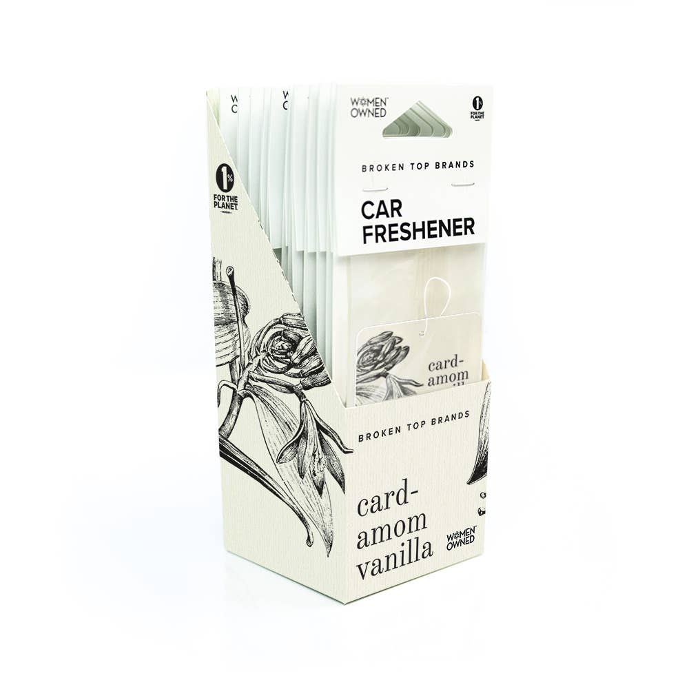 Broken Top Brands - Cardamom Vanilla - Car Fresheners - Esme and Elodie