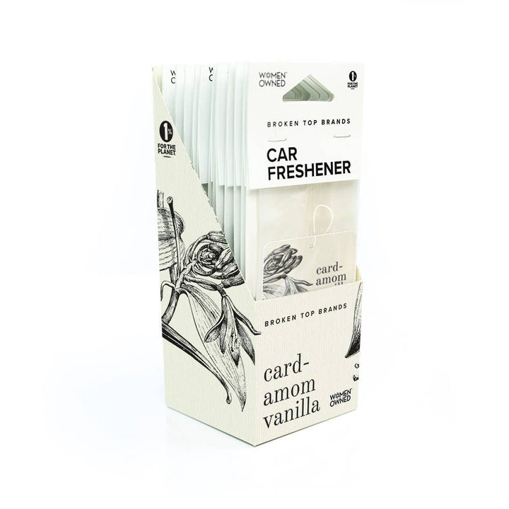 Broken Top Brands - Cardamom Vanilla - Car Fresheners - Esme and Elodie