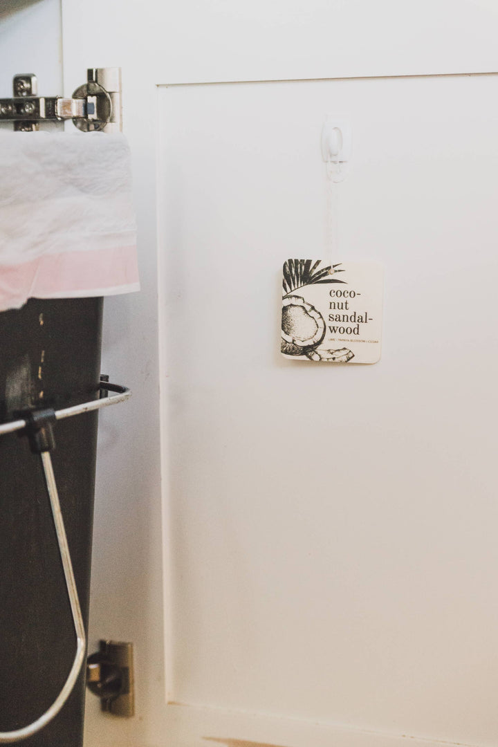 Broken Top Brands - Coconut Sandalwood Car Fresheners - Esme and Elodie