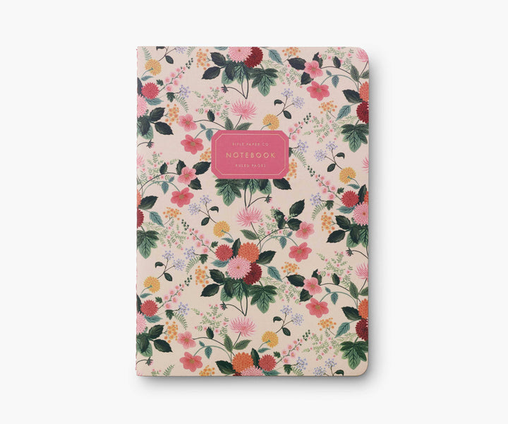 Rifle Paper Co. - Assorted Set of 3 Dahlia Notebooks