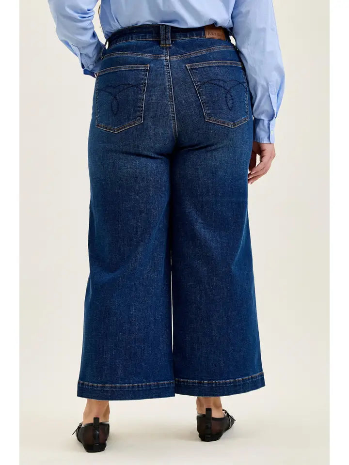 Plus Size Judy Blue Claudia Ankle Wide