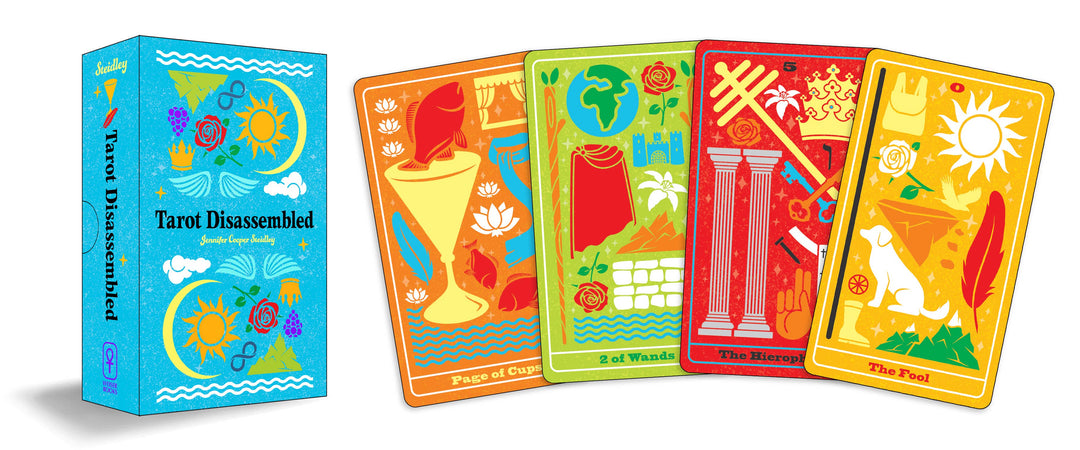 Tarot Disassembled: (78 Full-Color Cards)