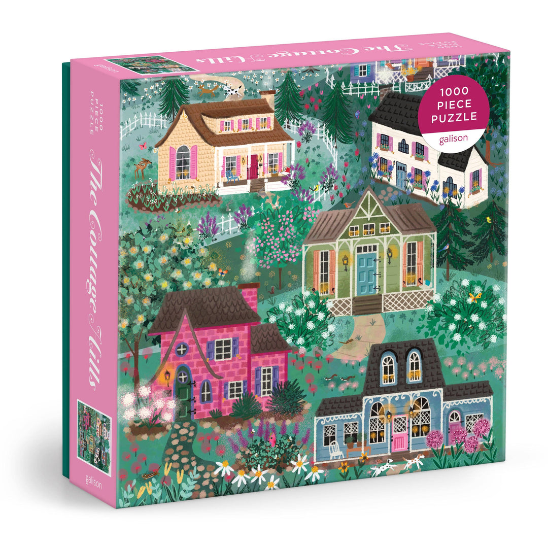 Chronicle Books - Joy Laforme The Cottage Hills 1000 Piece Puzzle in a Square Box